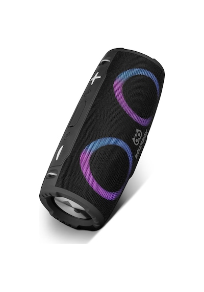 Powerway Boombox 30W Çift Bass Led Işıklı Bluetooth Hoparlör & Ses Bombası