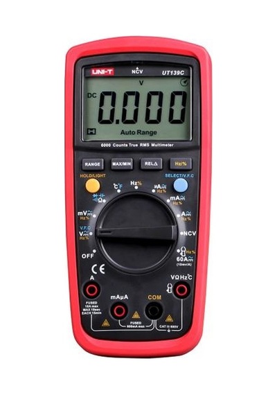 Unı-t Ut139c Dijital Multimetre Ölçü Aleti