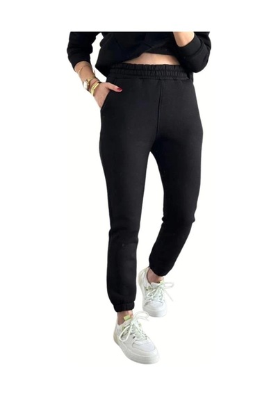 Yoncatoptan Jogger 3 İplik Şardonlu Cepli Tek Alt Yeşil