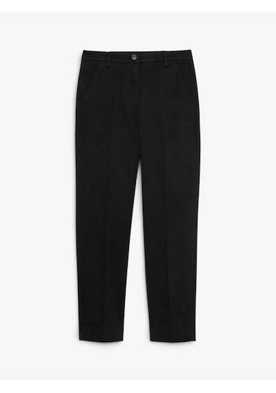Sisley Streç Pamuklu Normal Bel Chino Pantolon Kadın Siyah Pantolon - 325p4byw55ah6