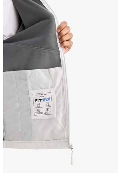 Defacto Rüzgar Geçirmez Su İtici Softshell Yağmurluk A2122AX24AU Gri