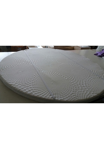 Viscoleff Yuvarlak Yataklara Özel 5 Cm Visco Ped-Hediyeli