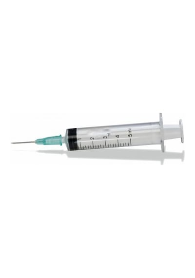 Risus 5ML Yeşil Enjektör 21G x 1 0.80 x 38 MM 250 Adet