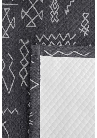 Antrasit Geometrik Genç Odası Tek Kişilik Pike Takımı - Bohem Beyaz 160x220 Cm Kapitone Yatak Örtüsü Kuşluk Vadi Fısıltısı Antrasit Geometrik Genç Odası Tek Kişilik Pike Takımı - Bohem Beyaz 160x220 Cm Kapitone Yatak Örtüsü Kuşluk Vadi Fısıltısı