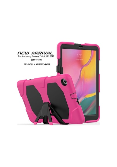 Samsung Galaxy Uyumlu, T510 Tab A 10.1 Kılıf Griffin Tablet Kapak - Pembe