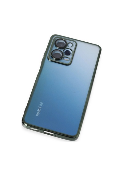 Xiaomi Redmi Note 12 Pro 5g Uyumlu Kılıf Lensli Silikon - Yeşil