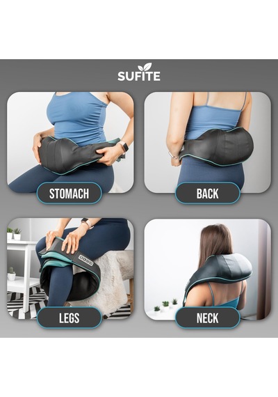 Sufıte Shiatsu Masajı Boyun - Isıtmalı Boyun Masajı, 3 Hız, Otomatik Geri Dönüş Diğer