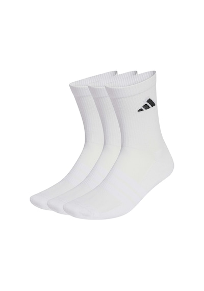 Adidas Cushioned Sportswear Crew 3'lü Unisex Beyaz Günlük Stil Çorap Jz0530 Beyaz