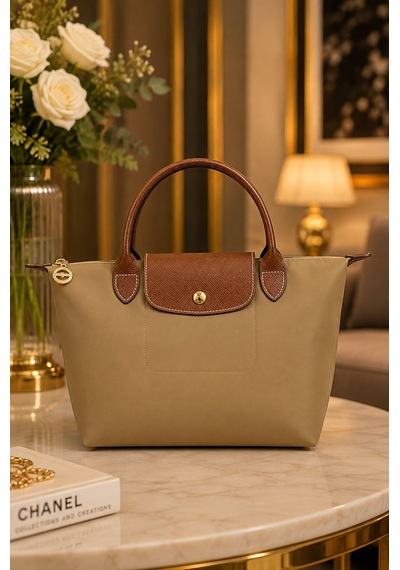 Longchamp Kadın Omuz Çantası L1621 089 Bej