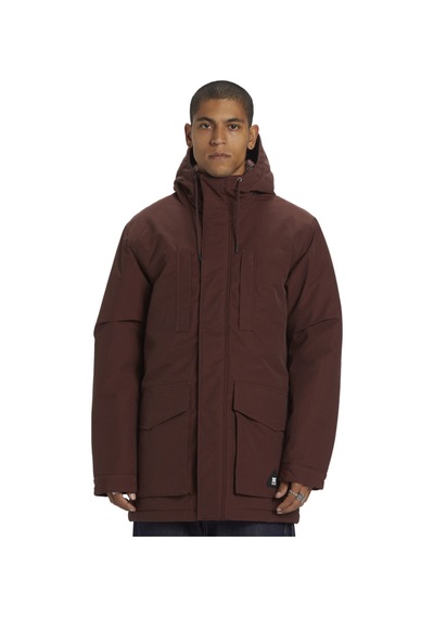 Dc Murrayfield Insulated Erkek Kahverengi Parka Kahverengi Kahverengi
