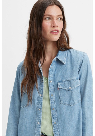 Levi's Gömlek Kadın / Kız Blue-5283 Mavi 1