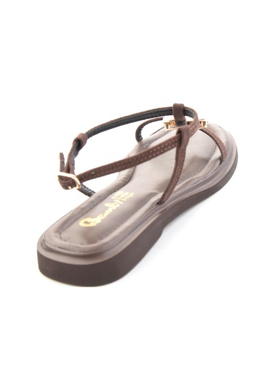 Kahve Süet Kadın Sandalet K05606037272 Kahverengi