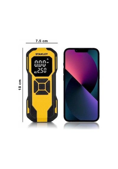 Stanley Sxıf0101 12v / Şarjlı Li-ion 150 Psı Dijital Göstergeli Akıllı Lastik Şişirme Pompası+powerbank+sos+led Lamba