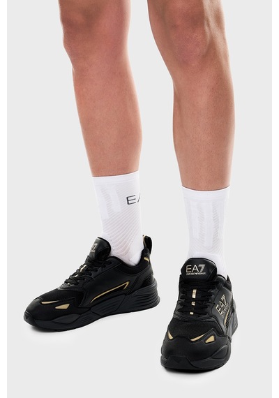 Ea7 Unisex Ayakkabı 7x000308 Af18447 Mz177 Siyah-gold Siyah-gold