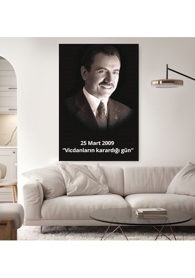 Muhsin Yazıcıoğlu Cafe Restorant Dükkan Dekarasyon Kanvas Tablo