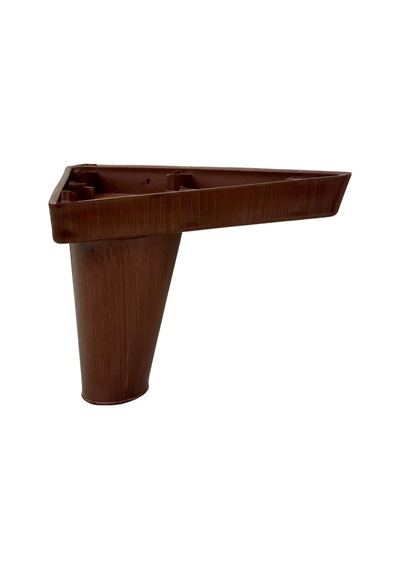 Cateksss 10 Cm Eymen Ayak Ahşap Kahverengi