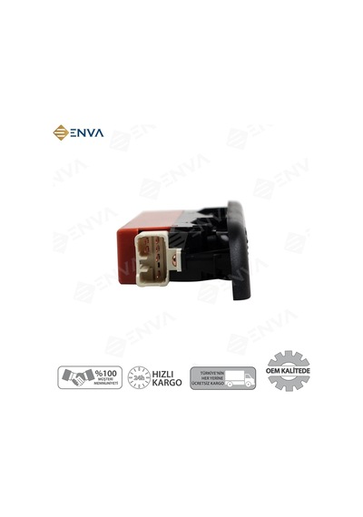 Isuzu Şampiyon Sol Ön İkili Cam Açma Düğmesi Anahtarı siyah 12v