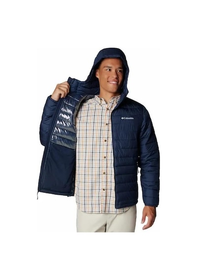 Columbia Powder Lite Iı Hooded Erkek Mont Lacivert