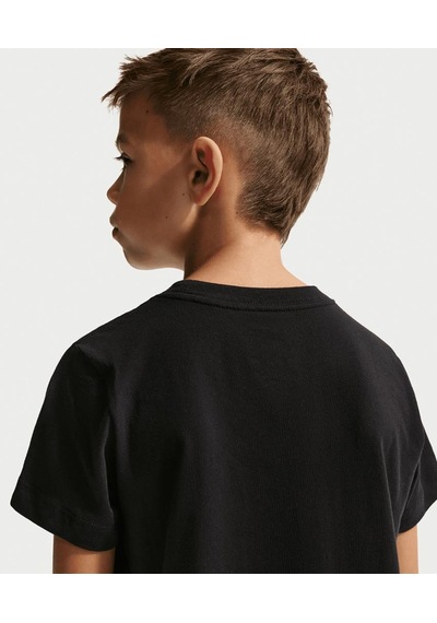 Nike Nsw Boxy Rest Pamuklu Çocuk Siyah Tişört