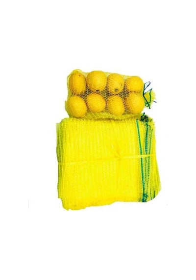 22X48 Sarı File Çuval Limon Ceviz Fındık Filesi 22X48 Çok Amaçlı