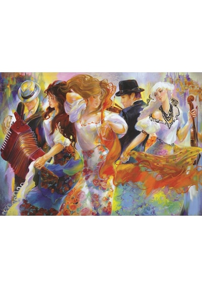 Anatolian 3000 Parça Gökkuşağı Melodisi Puzzle (city Of Rainbows)