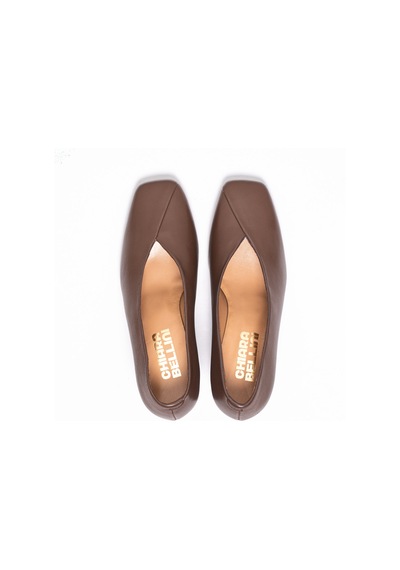 Napa 1196 Praline C1475 Topuklu/ Stiletto Kadın Diğer 230 42 Chiara Bellini Leather Kahverengi