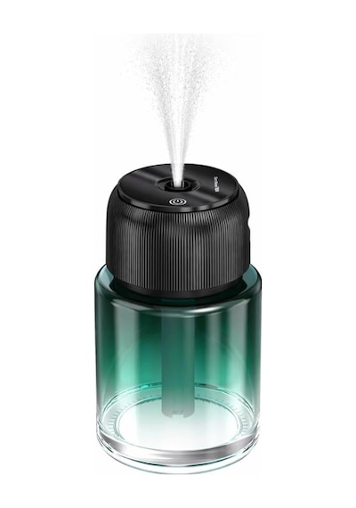 Coofbe Otomatik 160ml Şarjlı Araç Aroma Difüzör Oto Kokusu Işıklı Ev Oda Araba Koku Makinası Aromaterapi