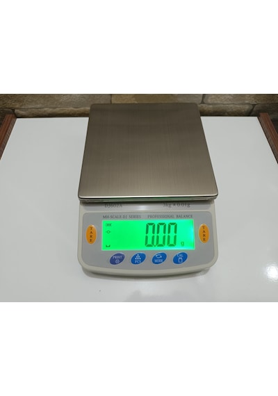 5 Kg Kapasiteli-0.01 Gr Hassas Kuyumcu Laboratuvar Terazisi