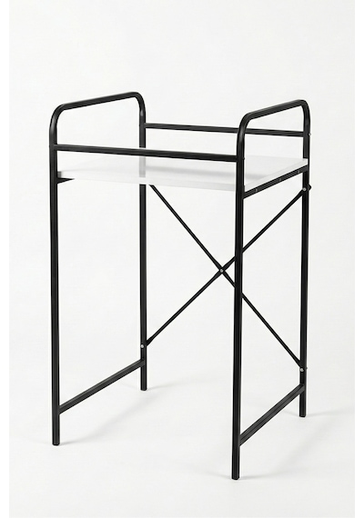 Çamaşır Makinesi Dolabı Raf Metal Düzenleyici Organizer 2 Katlı Banyo Rafı Çok Amaçlı Dolap 262 Çok Renkli