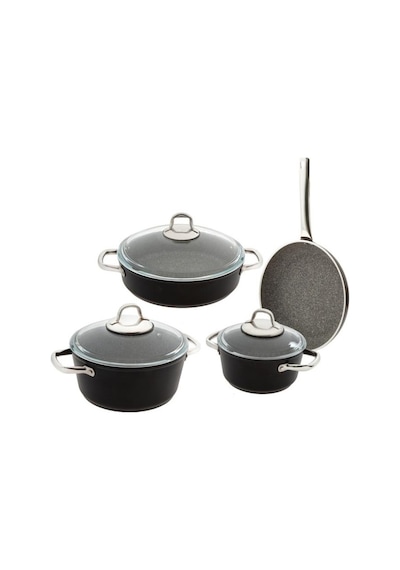 Jumbo Darci Black 7 Parça Tencere Seti 500.01.01.8562