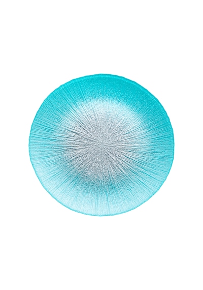 Emsan Pastel 6 Kişilik Cam Pasta Seti 21 Cm Renkli