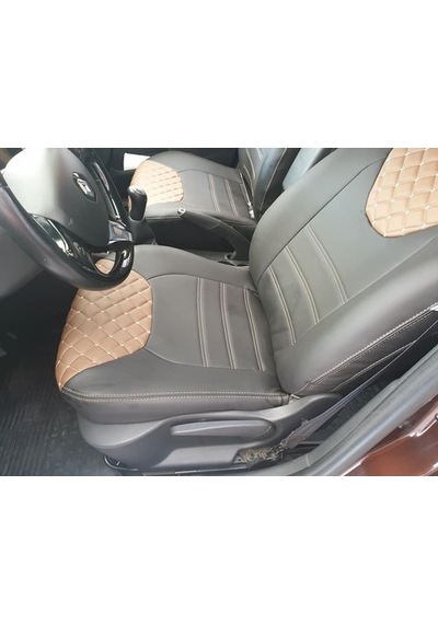 Renault Clio Araca Özel Deri Oto Koltuk Kılıfı