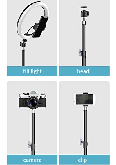 Jmary MT-75 Tripod 3 Kademeli Yükseklik Ayarlı Katlanabilir Kompakt Tasarım 210 cm
