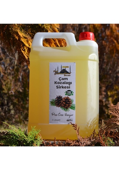 Çam Kozalağı Sirkesi 5lt %100 Katkısız Doğal