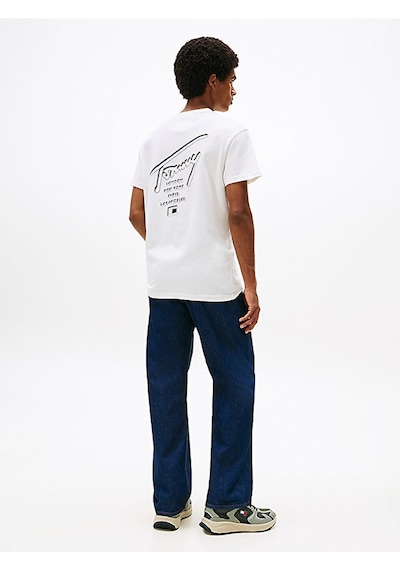 New Balance Tjm Reg Sıgn Cıty Tee Ext Erkek Beyaz T-shirt - Dm0dm22120