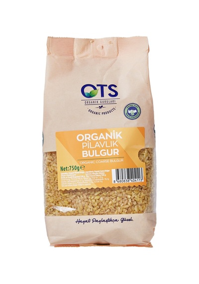 2 Adet Ots Organik Pilavlık Bulgur 750 G