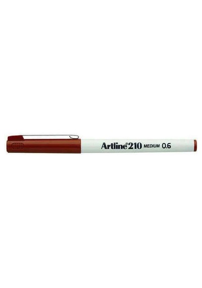 Artline Fineliner Medium 210 Koyu Kahve 0.6 Mm