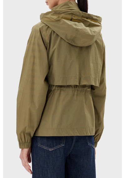 Tommy Hilfiger Bayan Ceket Ww0ww46444 Rfn Koyu Haki Koyu Haki