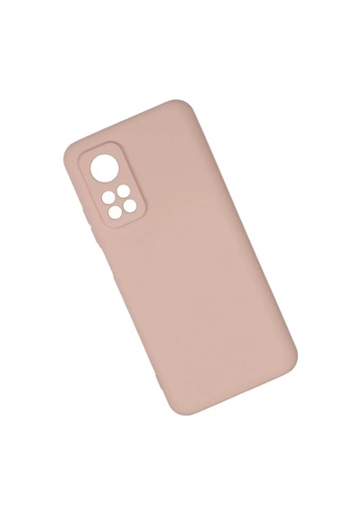Newface Xiaomi Mi 10t Kılıf Nano İçi Kadife Silikon - Pudra