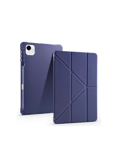 Honor Pad X9 Pro Kılıf Zore Tri Folding Kalem Bölmeli Standlı Kılıf Klasik