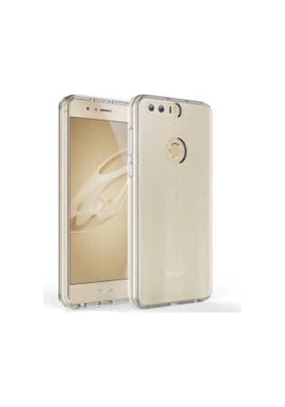 Huawei Honor 8 Kılıf Zore Süper Silikon Kapak Renksiz