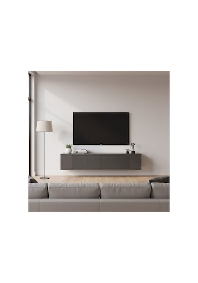 Tda1204a Corsa Duvara Montaj Tv Sehpası Antrasit 120cm