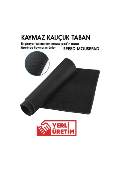 70x30 Cm Mavi Ak-47 Kauçuk Taban 3mm Oyuncu Gaming Mouse Pad