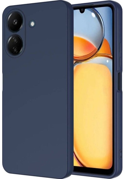Xiaomi Redmi 13c Kılıf Zore Mara Lansman Kapak Lacivert