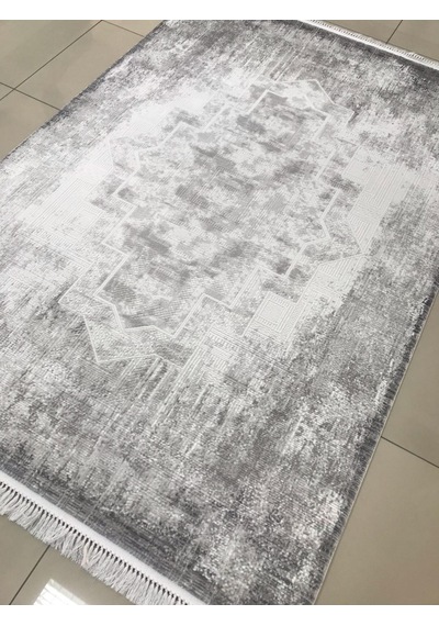 Merinos Halı Elegance 74429 096 Serisi Akrilik Salon Oturma Yatak Odası Halısı Gri - Krem
