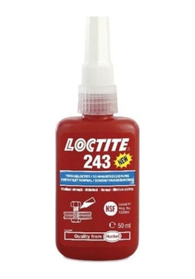 Loctite  243 Orta Mukavemetli Cıvata Sabitleyici 50 ML