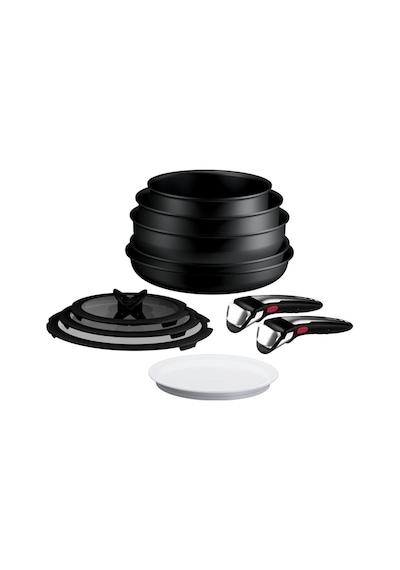 Tefal Ingenio Experience Fusion Core 9x Büyük Tava Ve Tencere Seti - 11 Parça 001 Siyah