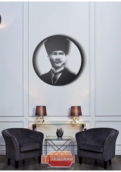 Mustafa Kemal ATATÜRK Metal Tablo