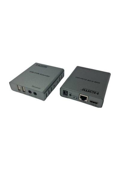 Herz 60metre Hdmı+usb+ır To Cat6 Kvm Extender