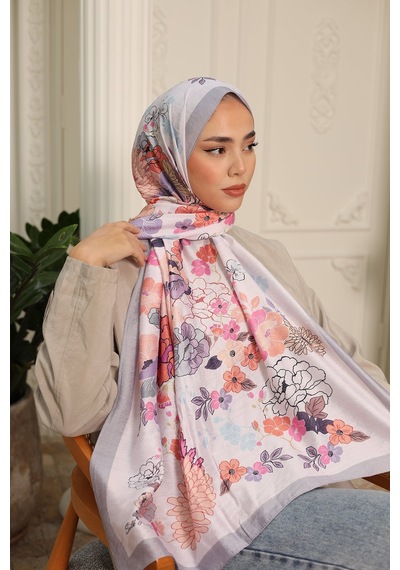 Silk Home Olinda Şal 49004-05 Beyaz